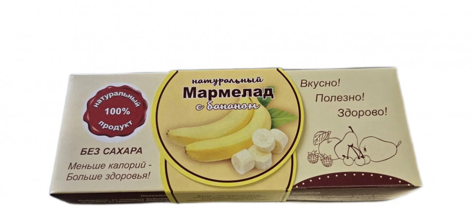  Мармелад натуральный "Банан" 140г  в Каменске-Шахтинском
