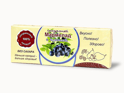  Мармелад натуральный "Черника" 140г в Каменске-Шахтинском