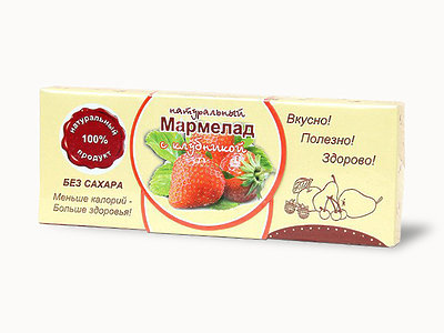  Мармелад натуральный "Клубника" 140г в Каменске-Шахтинском