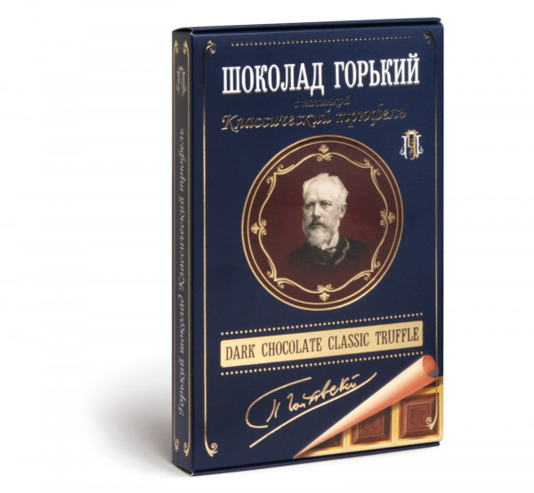 №1 Фабрика Томер  Горький шоколад ТРЮФЕЛЬ классический (Чайковский), 112г в Каменске-Шахтинском