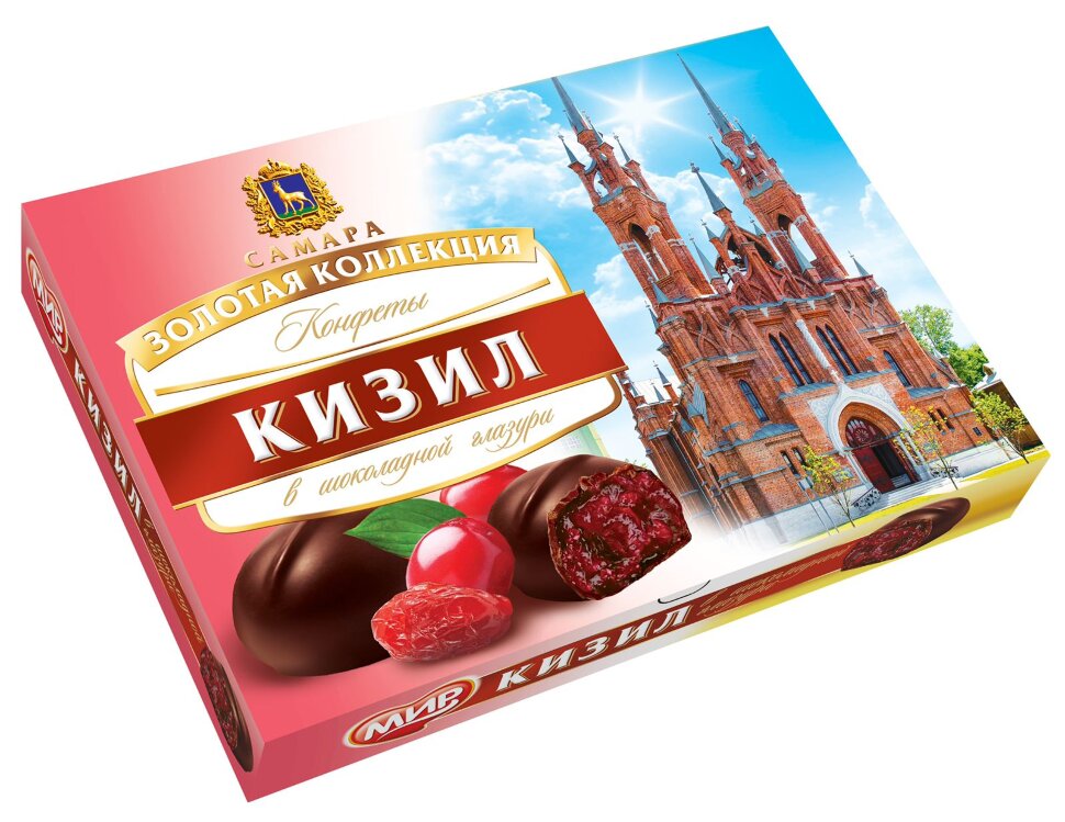  КФ МИР Кизил в шоколадной глазури 160г в Каменске-Шахтинском